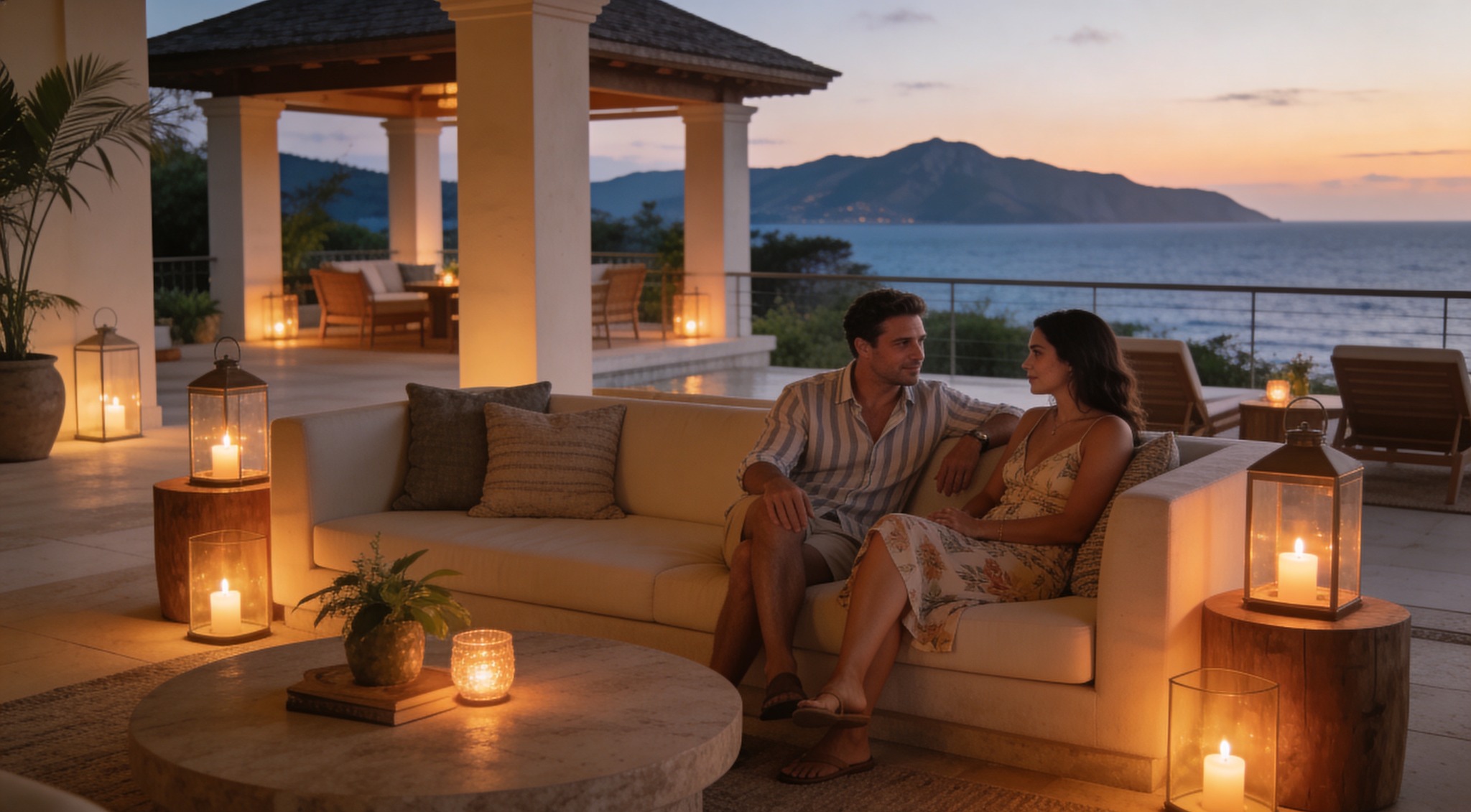 Luxury hospitality experience at a private resort